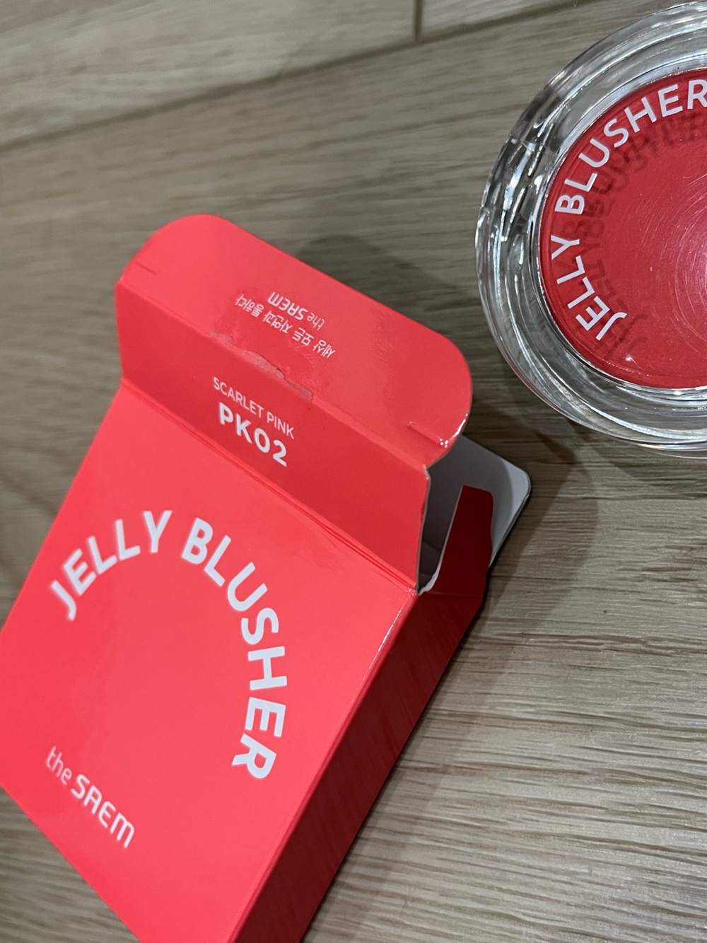 Jelly Blusher PK02 - Scarlet Pink Creamy Cheek Tint